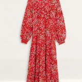 M&S X Ghost Star Midi Dress