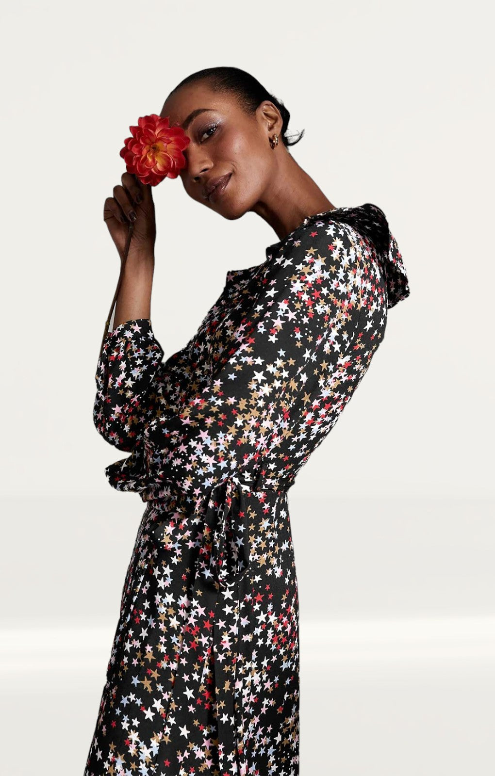 M&S X Ghost Star Wrap Dress