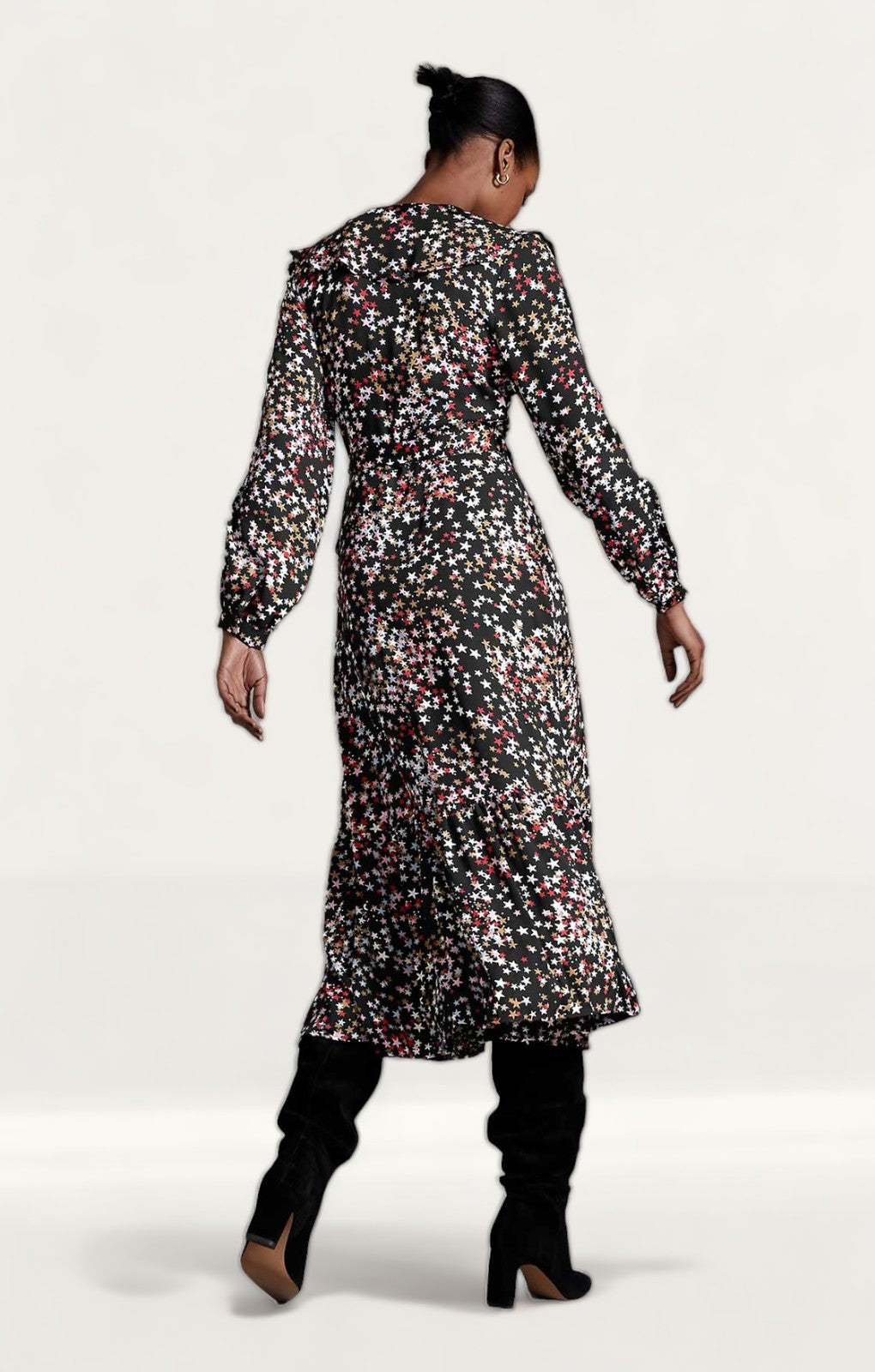 M&S X Ghost Star Wrap Dress
