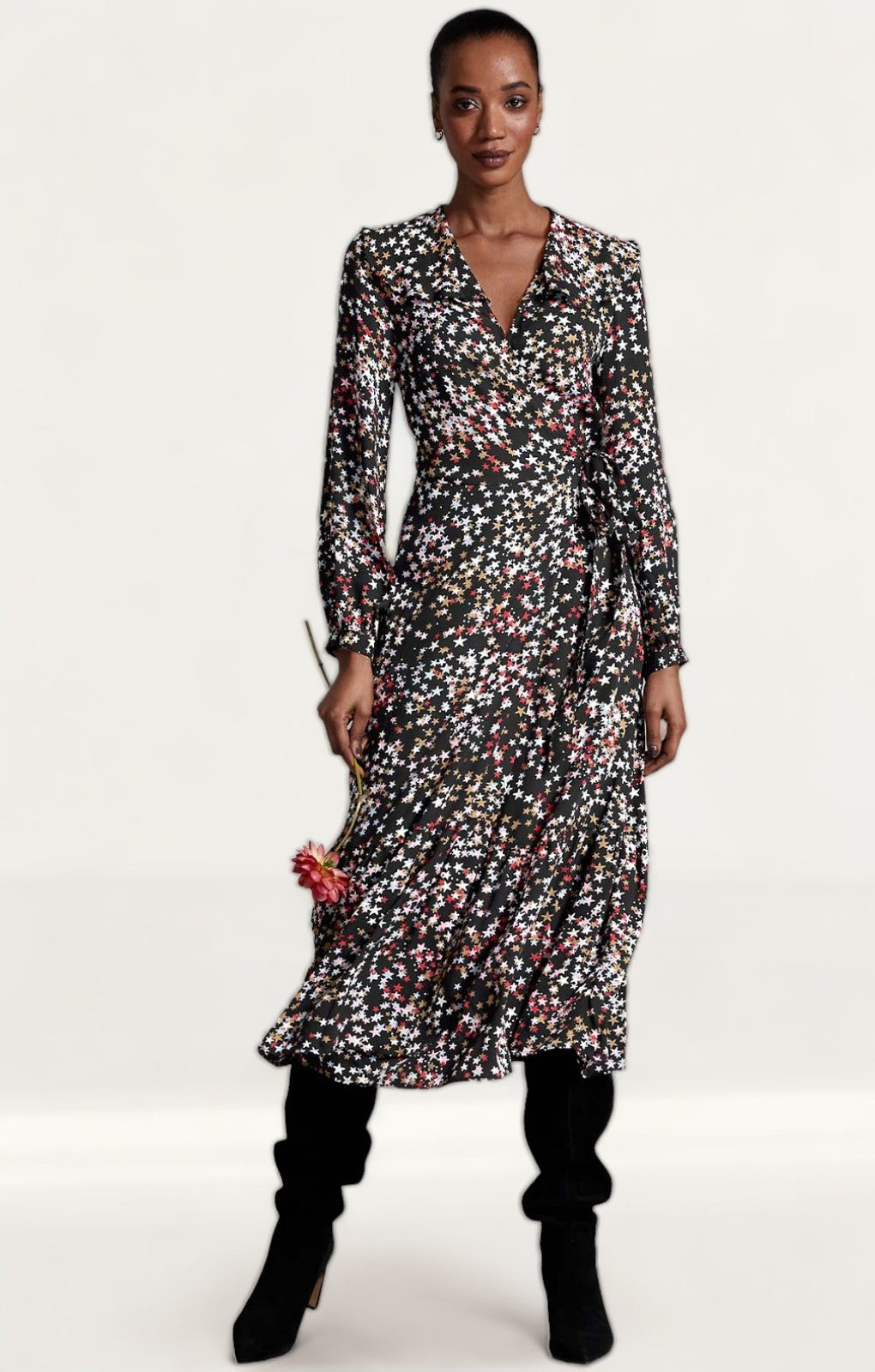 M&S X Ghost Star Wrap Dress product image