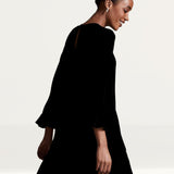 M&S X Ghost Velvet Swing Dress