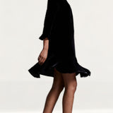 M&S X Ghost Velvet Swing Dress