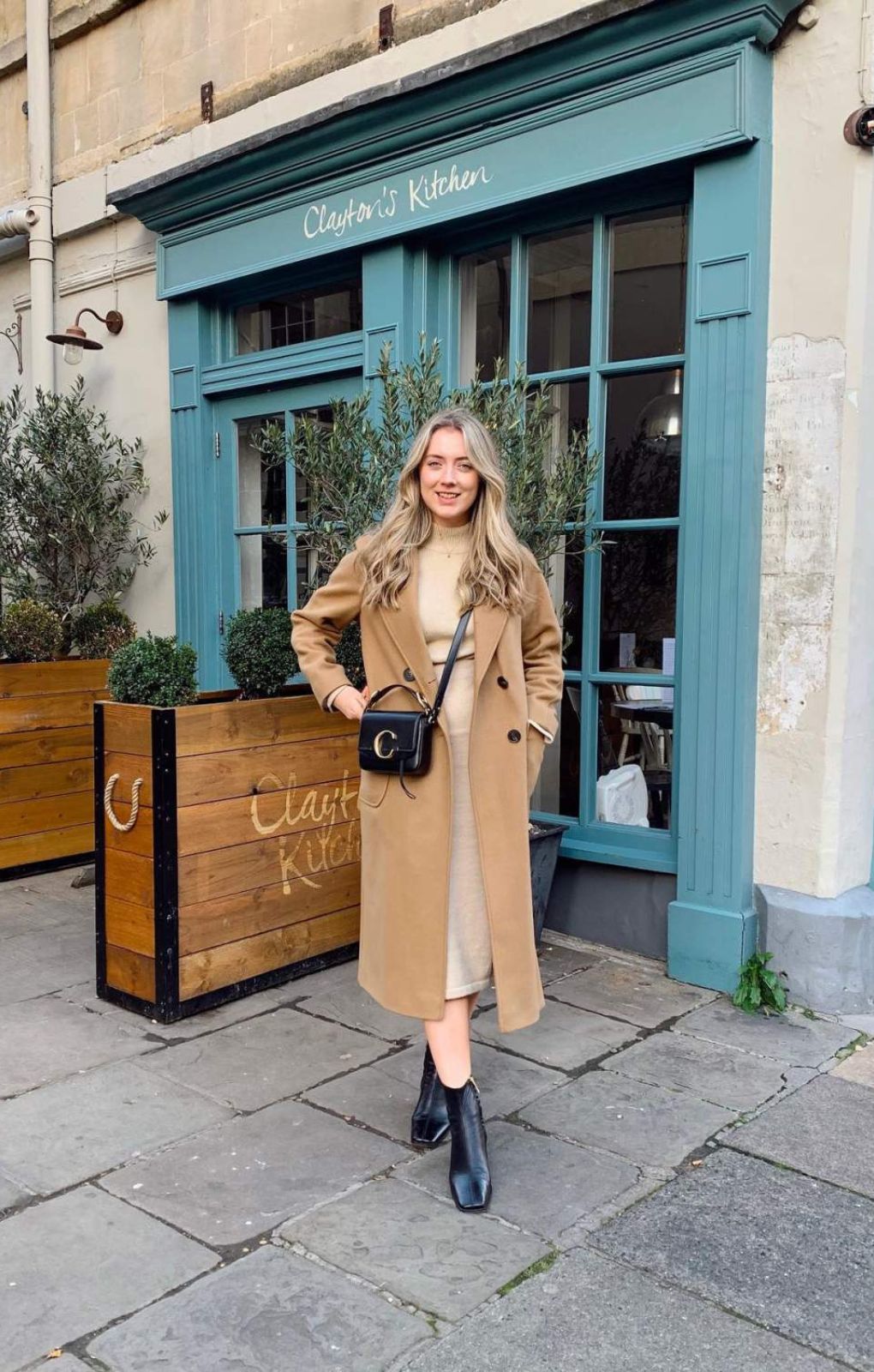 M&S Wool Double Breasted Coat