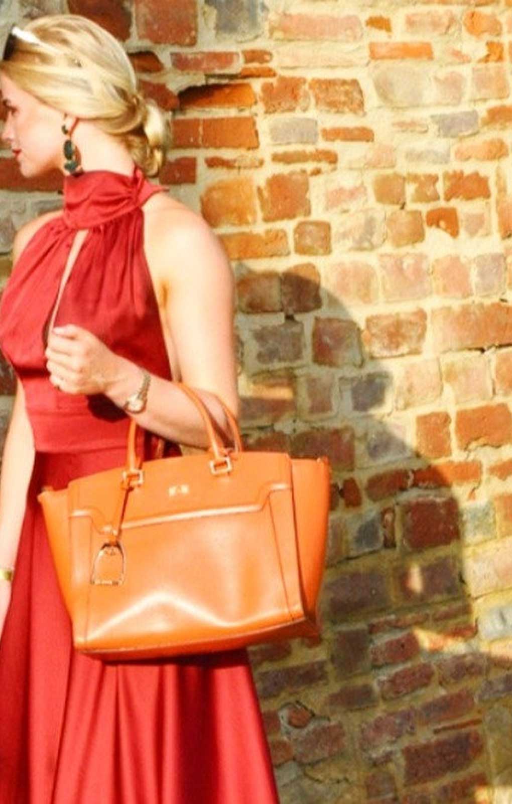 House of Zana Marilyn in Ruby Dress