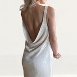 Misha Champagne Maxie Dress product image