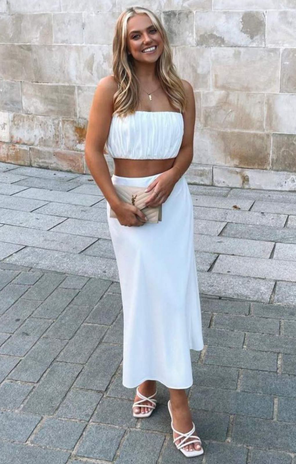 Misha Ivory Elysia Top & Iva Skirt Co-Ord