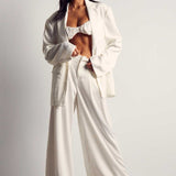 Misspap Ivory Blazer & Trouser Co-Ord product image