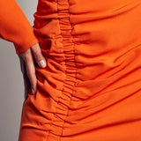 MissPap Orange Ruched Co-Ord