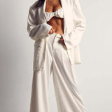 Misspap Ivory Blazer & Trouser Co-Ord product image