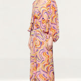 Never Fully Dressed Autumnal Swirl Midi Dress product image