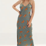 Never Fully Dressed Tiger Print Maxi Dress product image