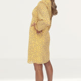 Never Fully Dressed Yellow Floral Print Mini Dress product image