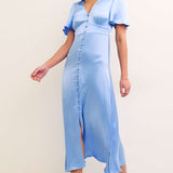 Nobody's Child Blue Erin Midaxi Dress