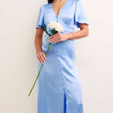 Nobody's Child Blue Erin Midaxi Dress