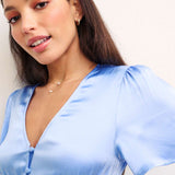 Nobody's Child Blue Erin Midaxi Dress