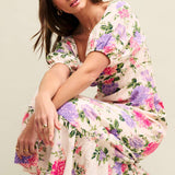 Nobody's Child Floral Darcie Midi