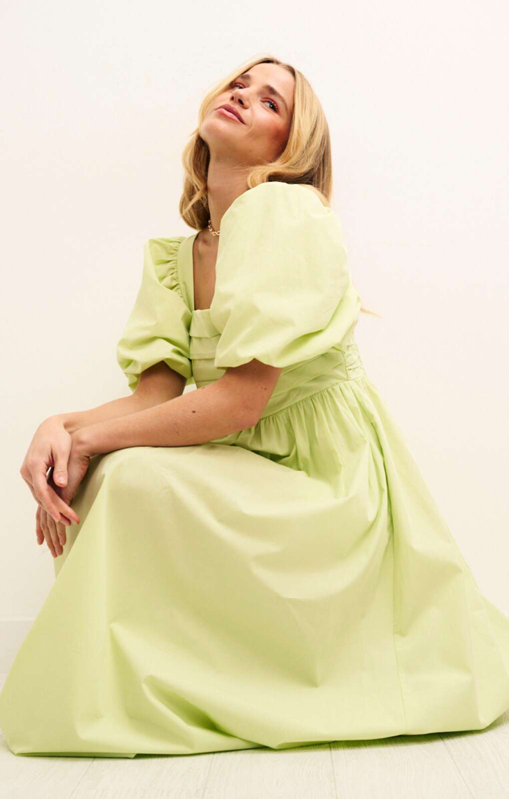 Rent Nobody's Child Nova Midi in Neon Green | Hirestreet Rent Nobody's Child Nova Midi in Neon Green | Hirestreet