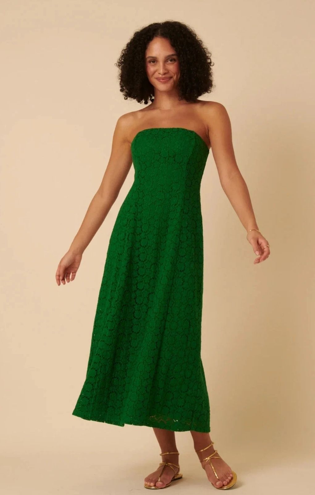 broderie anglaise dress green Rent Nobody's Child Green Floral Broderie Anglaise Fern Midi Dress