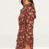 Nobody's Child Autumnal Floral Cecile Maxi Dress