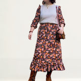 Nobody's Child Autumnal Floral Cecile Maxi Dress product image