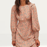 Nobody's Child Cream Multi Floral Ariana Midi Dress
