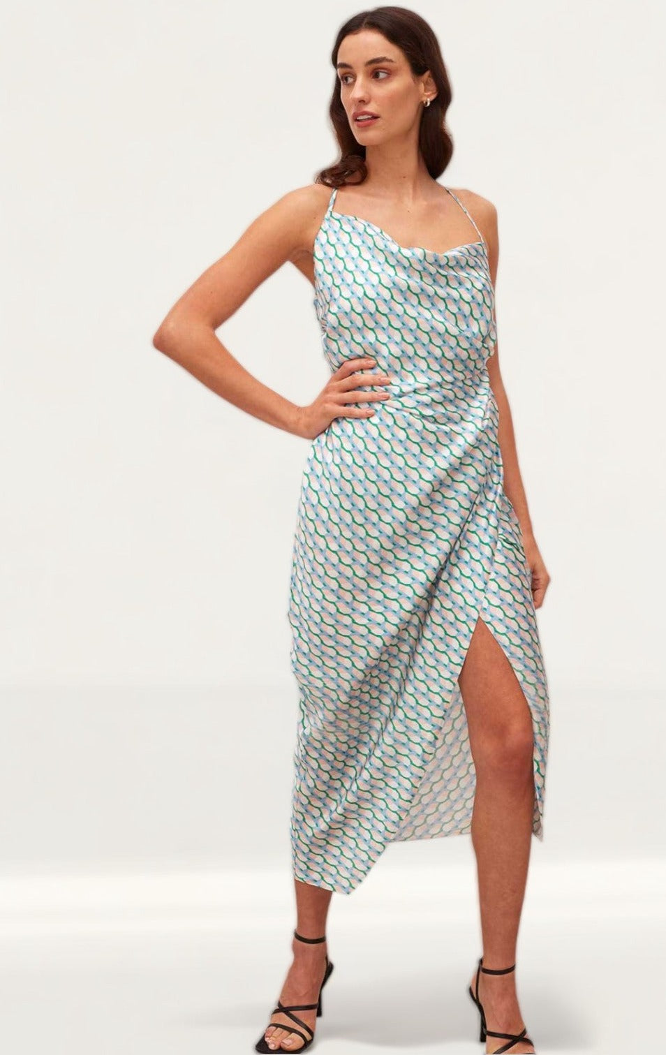 Nobody's Child Kiki Slip Midi Dress