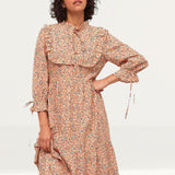 Nobody's Child Multi Ditsy Floral Shellie Midi Dress