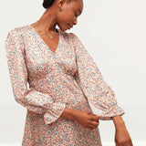 Nobody's Child Multi Ditsy Floral Trinny Mini Dress