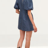 Nobody's Child Navy Check Emma Mini Dress product image