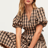 Nobody's Child Nina Wrap Midi Dress product image