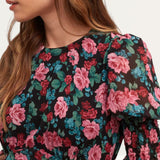Nobody's Child Pink Floral Luna Midi Dress