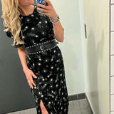 Nobody's Child Vivienne Star Luna Midi Dress