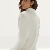 Oasis Ivory Premium Longline Blazer