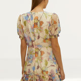 Oasis Pastel Floral Tiered Skater Dress product image
