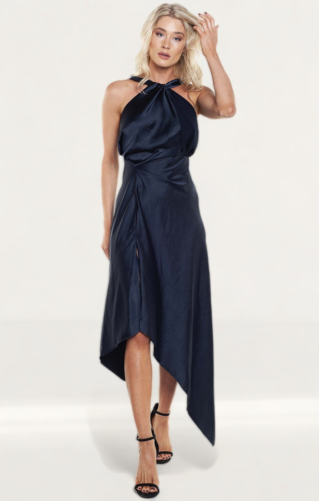 One Fell Swoop Audrey Navy Dress