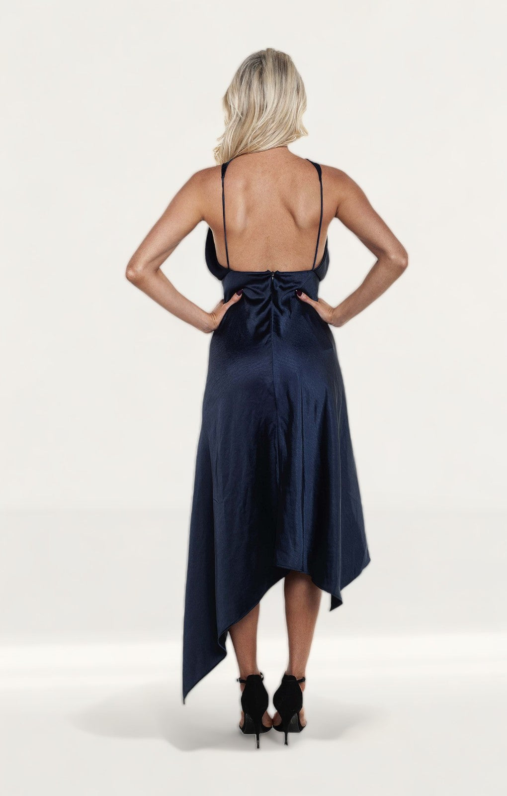 One Fell Swoop Audrey Navy Dress