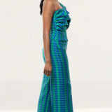 Panambi Green Print One Shoulder Top & Trouser Co-Ord product image