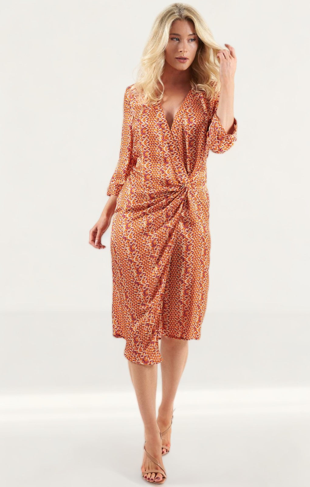 Panambi Orange Simona Midi Dress product image