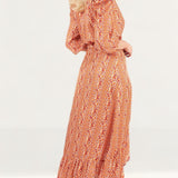 Panambi Orange Top & Skirt Co-Ord product image