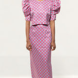 Panambi Pink Print Top & Skirt Co-Ord product image