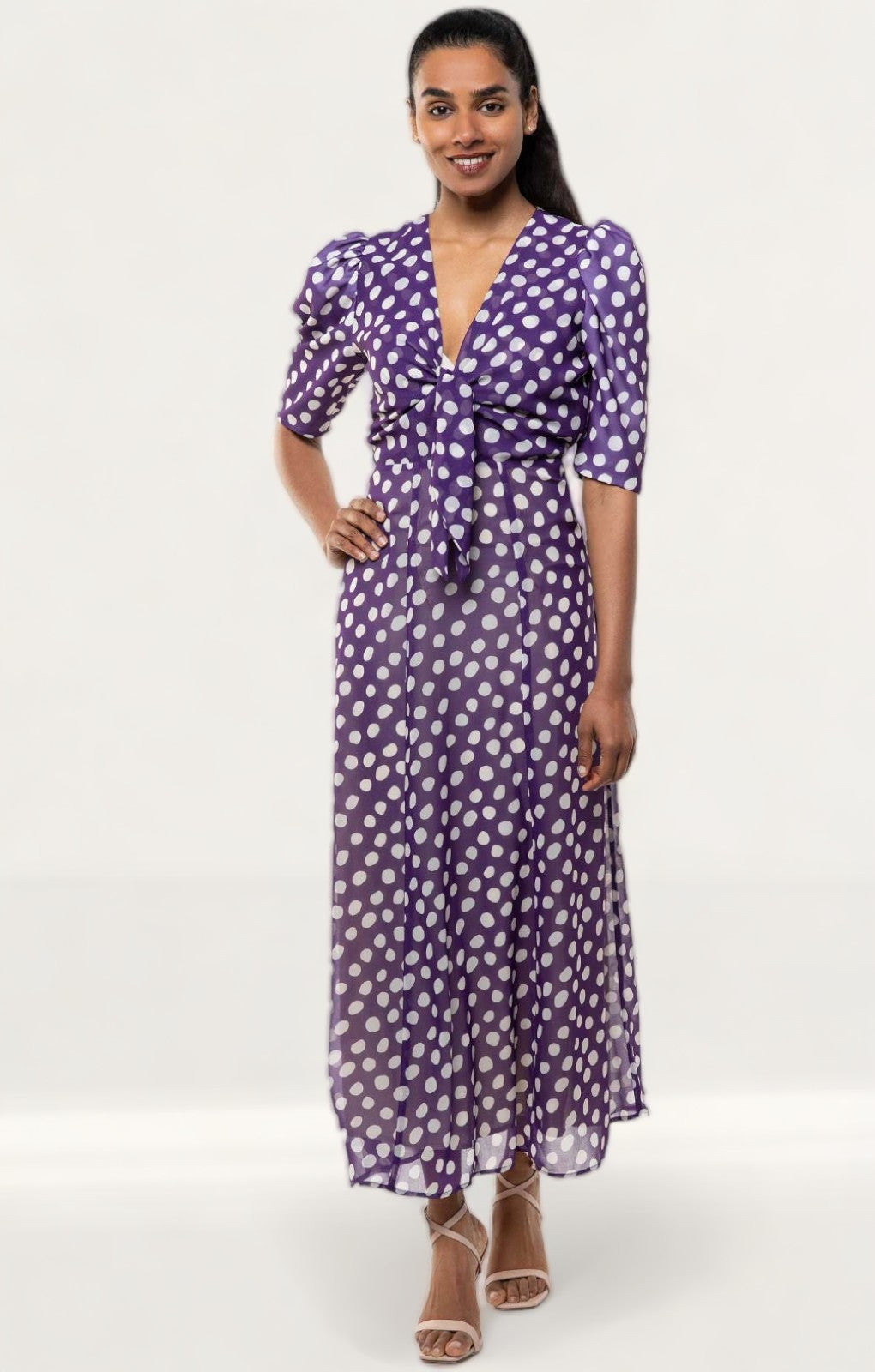 Panambi Purple Gigi Midi Dress product image