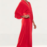 Panambi Red Ela Midi Dress product image