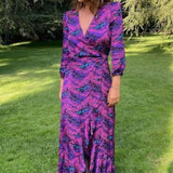 Panambi Purple Bali Midi Dress