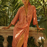 Panambi Orange Simona Midi Dress product image