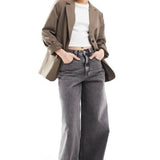 Vero Moda Aware Tailored Stand Alone Blazer In Brown