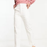 Dickies Phoenix Cropped Trousers In White