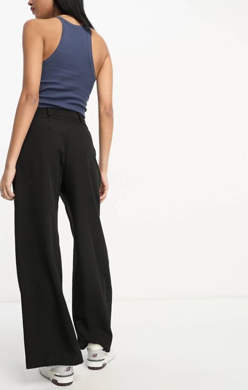 Miss Selfridge Asymmetric Waist Wide Leg Trouser – trousers by Miss Selfridge, available to rent from Hirestreet