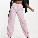 Jdy Cuffed Parachute Trousers In Lilac