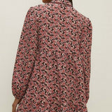 Oasis Floral Printed Crinkle Mini Shirt Dress product image