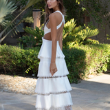 Anne Louise Boutique White Gazelle Dress product image